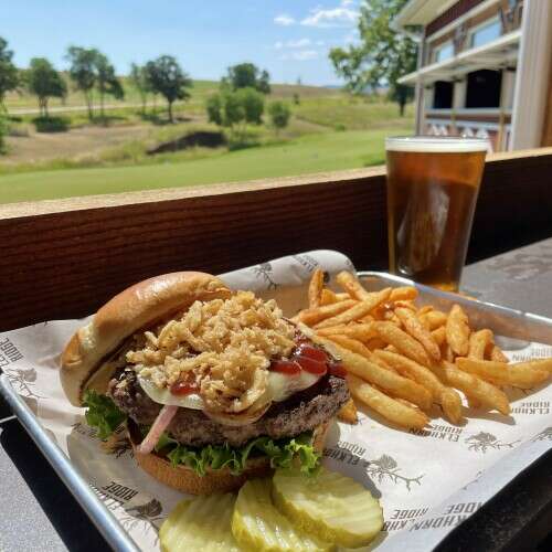 elk burger