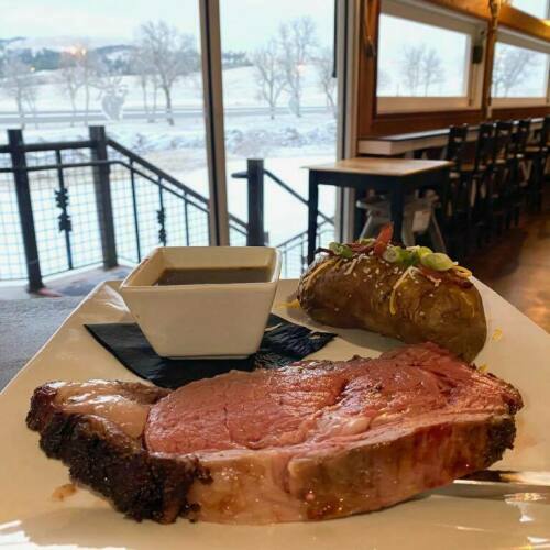 Prime rib night